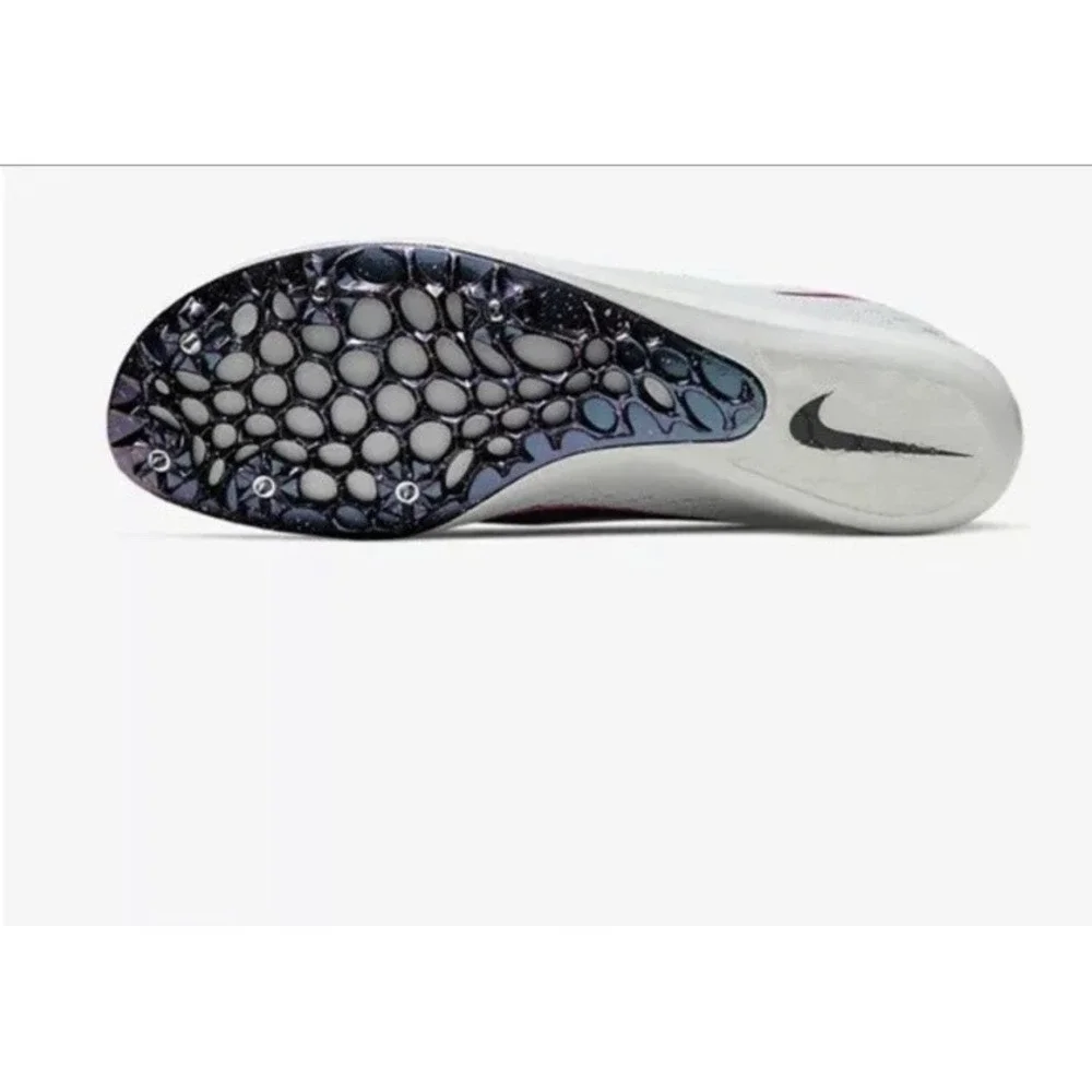 Nike Zoom Victory 3 Pure Platinum Blast Track Spikes Mens‎ Sz 13 835997